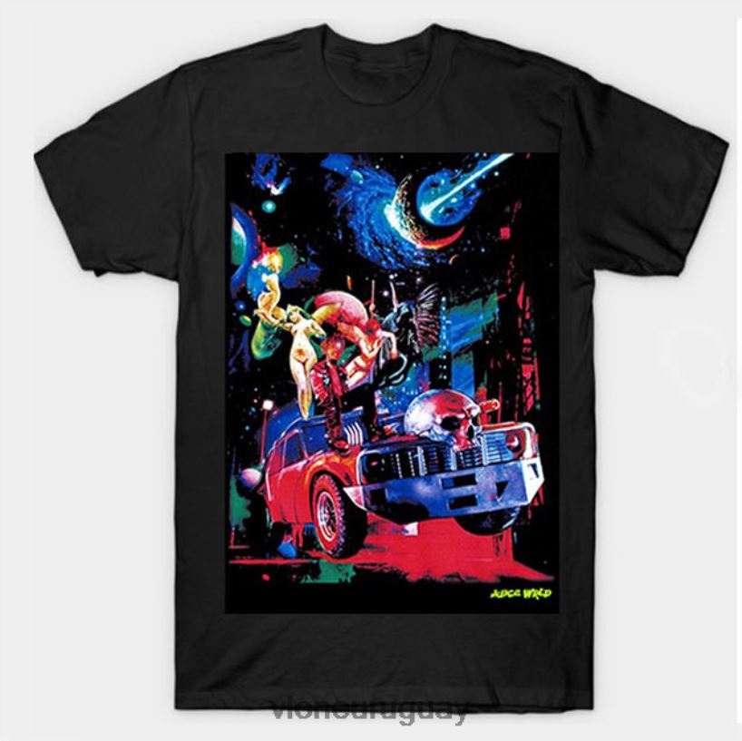 hombres Vlone camiseta cósmica del mundo del jugo arriba 84H0B155
