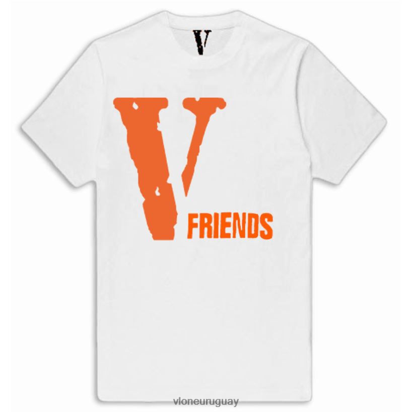 hombres Vlone camiseta delantera v friends arriba 84H0B315