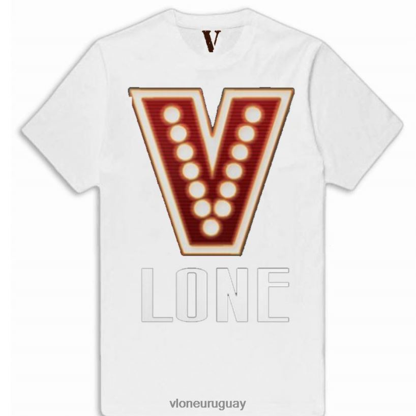 hombres Vlone camiseta luz roja arriba 84H0B271