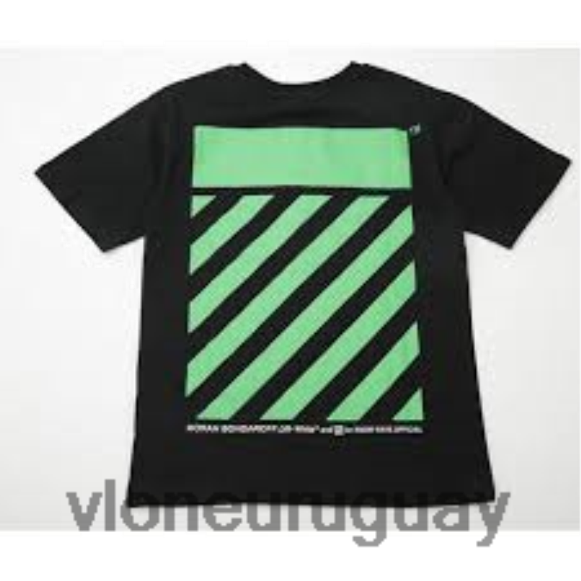hombres Vlone camiseta premium a rayas arriba 84H0B356