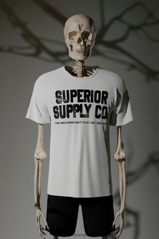 hombres Vlone camiseta superiorcrow arriba 84H0B101
