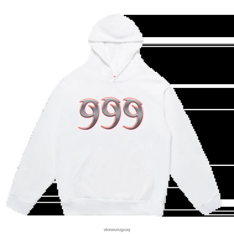 hombres Vlone sudadera con capucha Juice World Blade blanca arriba 84H0B4