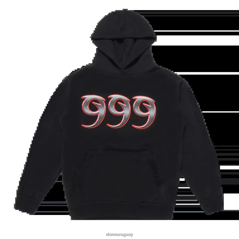 hombres Vlone sudadera con capucha Juice World Blade negra arriba 84H0B3